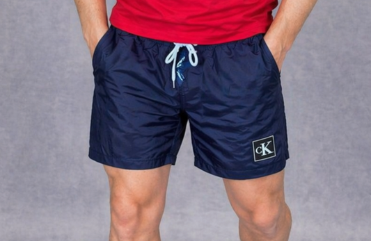 Mėlyni Calvin Klein maudymosi šortai